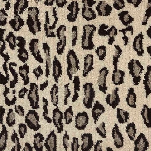 Wildlife Snow Leopard in Snow Carpet