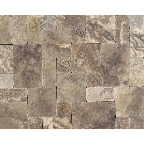 Travertine Collection in Andes Grey Blend Paredon